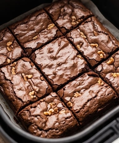 brownie-chocolat-et-noix-a-l-air-fryer cover