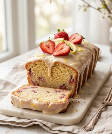 cake-au-citron-et-aux-fraises-vegan-ultra-moelleux cover