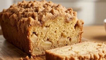 Apple Cinnamon Cake with Crunchy Streusel