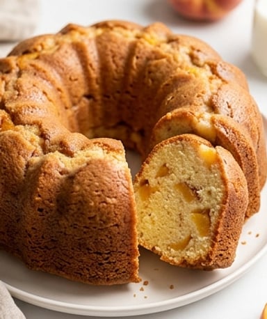 cake-facon-peach-cobbler-aux-peches-et-aux-epices cover