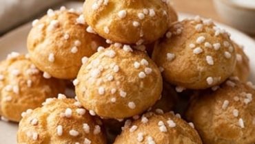 Homemade Chouquettes