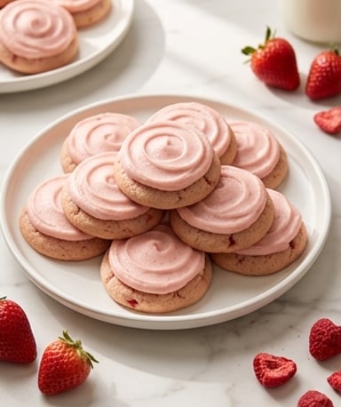 cookies-fraises-moelleux-au-cream-cheese-sans-colo cover