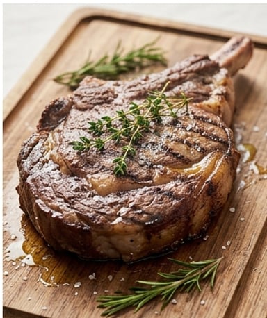 cote-de-boeuf-grillee-au-thym-et-romarin cover