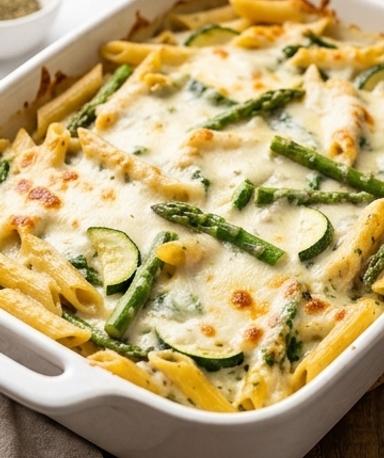 gratin-de-pates-printanier-asperges-courgettes-et- cover