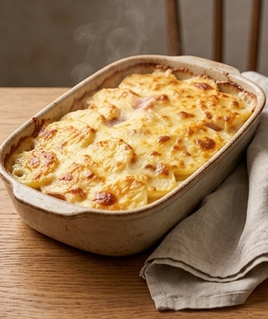 gratin-de-pommes-de-terre-au-jambon-de-dinde-fonda cover
