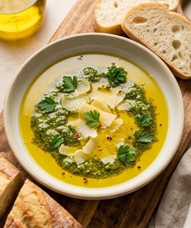 huile-de-trempage-italienne-au-pesto-et-citron cover