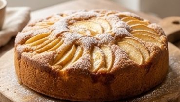 Moist Apple and Honey Cake