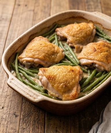 le-poulet-et-haricots-verts-au-four-facon-amish-4- cover