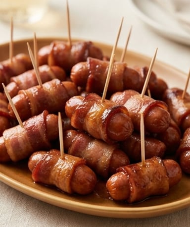 mini-saucisses-enrobees-de-bacon-de-dinde-au-sucre cover