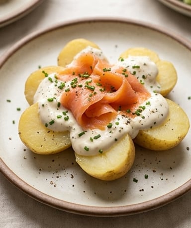 pommes-de-terre-au-saumon-fume-et-creme-ciboulette cover