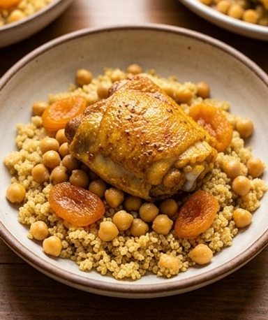 poulet-marocain-a-l-instant-pot-quinoa-pois-chiche cover
