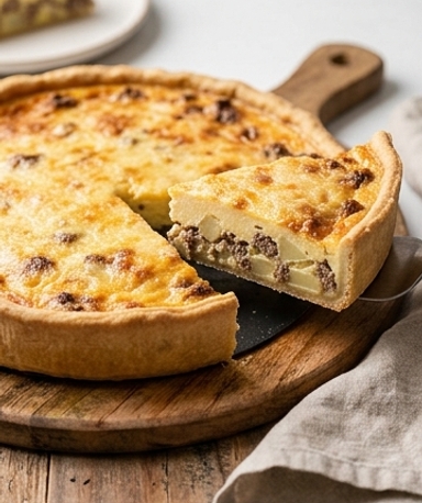 quiche-viande-hachee-et-pommes-de-terre-le-plat-fa cover