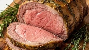Oven-Roasted Boneless Rib Roast with Garlic and Fresh Herb Crust