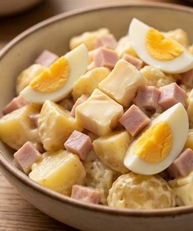 salade-de-pommes-de-terre-au-babybel-le-midi-facil cover
