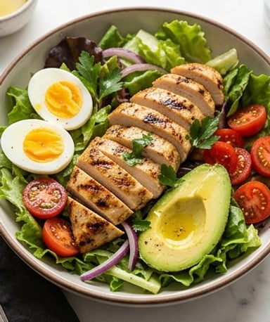 salade-de-poulet-avocat-tomates-et-ufs cover