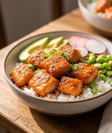 salmon-bowl-sauce-orange-miel cover