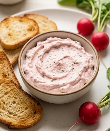tartinade-de-radis-a-la-ciboulette cover