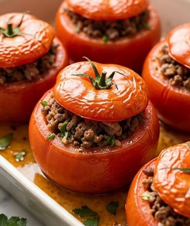 tomates-farcies-a-la-viande-hachee-de-b-uf-et-veau cover