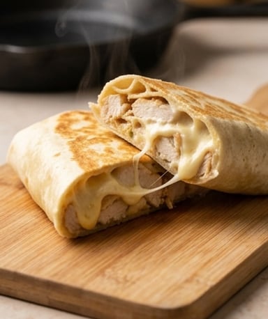 wraps-poulet-fondant-au-fromage-et-ail cover