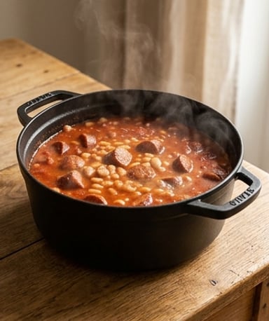 cassoulet-du-pauvre-haricots-blancs-saucisses-fume cover