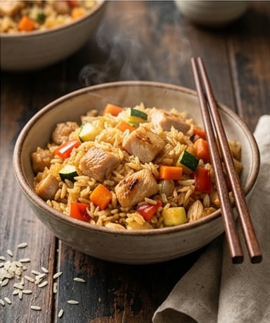 riz-saute-au-poulet-et-legumes cover