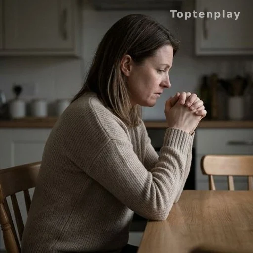 Person sitting alone appearing anxious and unwell, illustrating a vague pre-heart attack warning feeling