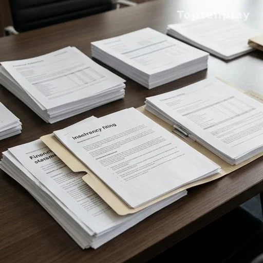 Corporate insolvency documents on a desk illustrating rising D&O claims