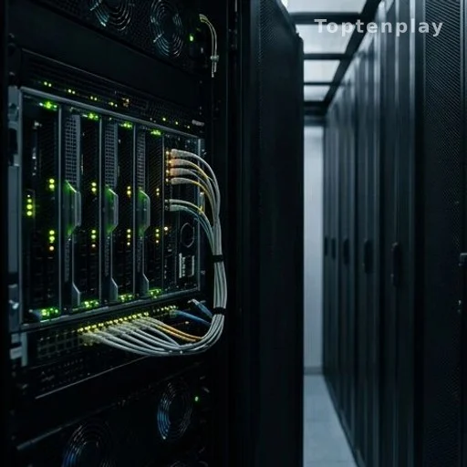 Server rack in data center illustrating corporate cyber insurance exposure