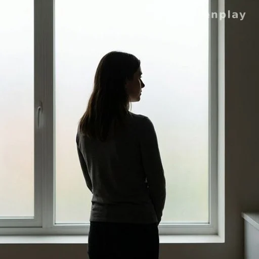 Woman silhouette in natural light symbolizing personal recovery and resilience