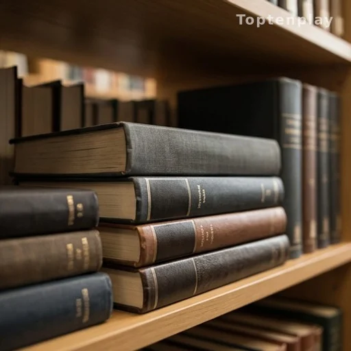 Stack of psychology research journals on a library shelf