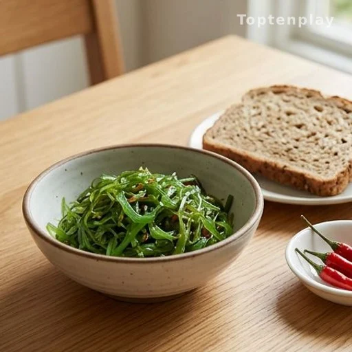 Seaweed, bread and chili peppers — high-iodine and gluten-rich foods to limit