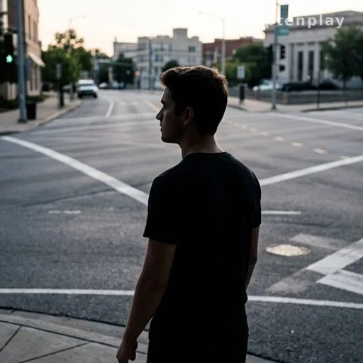 Young adult silhouette at crossroads illustrating foster youth transition to adulthood