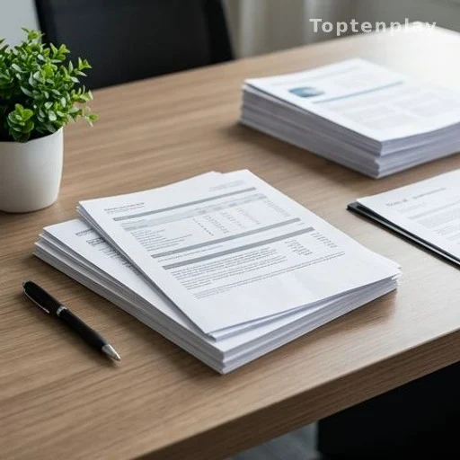 Financial documents on desk representing federal benefit rules and savings account caps