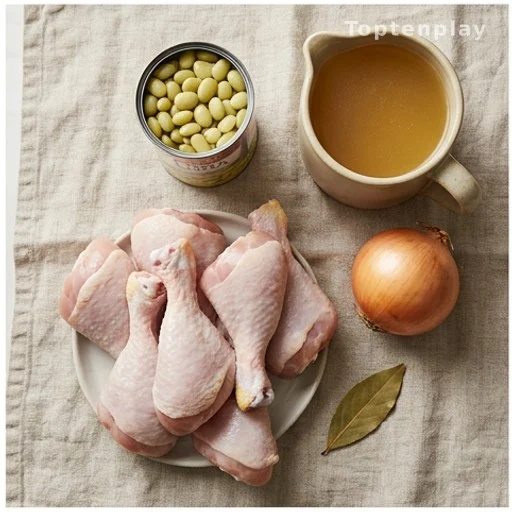 Five frugal cooking ingredients for Depression-Era chicken and lima beans
