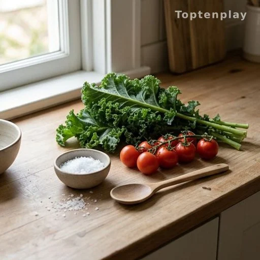 Fresh ingredients and herbs as low-sodium cooking alternatives
