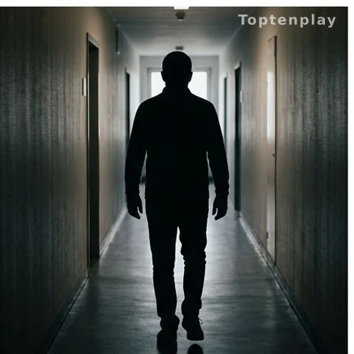 Silhouette of a person moving away, illustrating avoidance behavior triggered by scent